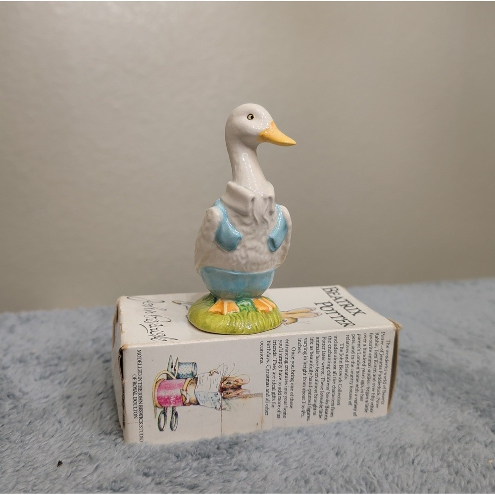 Vintage Rare Beswick England Beatrix Potter Mr. Drake Puddle-Duck 1979